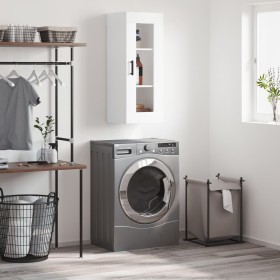 White wall cabinet 34.5x34x90 cm by vidaXL, Sideboards - Ref: Foro24-828916, Price: 48,85 €, Discount: %