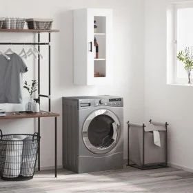 White wall cabinet 34.5x34x90 cm by vidaXL, Sideboards - Ref: Foro24-828916, Price: 48,40 €, Discount: %