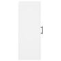 Weißer Wandschrank 34,5x34x90 cm von vidaXL, Sideboards - Ref: Foro24-828916, Preis: 48,85 €, Rabatt: %