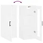 Armario de pared blanco 34,5x34x90 cm de vidaXL, Aparadores - Ref: Foro24-828916, Precio: 48,25 €, Descuento: %