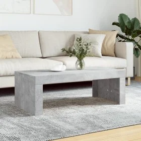 Concrete gray engineered wood coffee table 102x50x36 cm by vidaXL, Coffee table - Ref: Foro24-823370, Price: 39,89 €, Discoun...