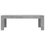 Betongrauer Couchtisch aus Holzwerkstoff, 102 x 50 x 36 cm von vidaXL, Couchtisch - Ref: Foro24-823370, Preis: 41,99 €, Rabat...