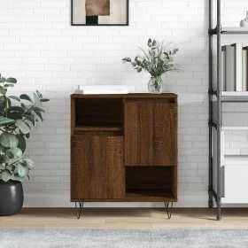 Sideboard aus braunem Eichensperrholz, 60 x 35 x 70 cm von vidaXL, Sideboards - Ref: Foro24-831195, Preis: 62,69 €, Rabatt: %