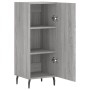 Engineered wood gray Sonoma sideboard 34.5x34x90 cm by vidaXL, Sideboards - Ref: Foro24-828562, Price: 63,89 €, Discount: %