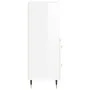 Glossy white plywood sideboard 34.5x34x90 cm by vidaXL, Sideboards - Ref: Foro24-828646, Price: 50,17 €, Discount: %