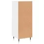 Hochglanzweißes Sperrholz-Sideboard 34,5 x 34 x 90 cm von vidaXL, Sideboards - Ref: Foro24-828646, Preis: 55,73 €, Rabatt: %
