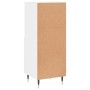 Hochglanzweißes Sperrholz-Sideboard 34,5 x 34 x 90 cm von vidaXL, Sideboards - Ref: Foro24-828646, Preis: 56,29 €, Rabatt: %
