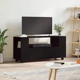 Schwarzer TV-Schrank aus Holzwerkstoff, 102 x 34,5 x 43 cm von vidaXL, TV-Möbel - Ref: Foro24-833743, Preis: 66,54 €, Rabatt: %