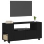 Schwarzer TV-Schrank aus Holzwerkstoff, 102 x 34,5 x 43 cm von vidaXL, TV-Möbel - Ref: Foro24-833743, Preis: 67,19 €, Rabatt: %