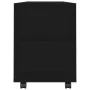 Schwarzer TV-Schrank aus Holzwerkstoff, 102 x 34,5 x 43 cm von vidaXL, TV-Möbel - Ref: Foro24-833743, Preis: 66,54 €, Rabatt: %