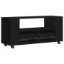 Schwarzer TV-Schrank aus Holzwerkstoff, 102 x 34,5 x 43 cm von vidaXL, TV-Möbel - Ref: Foro24-833743, Preis: 67,19 €, Rabatt: %