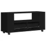 Schwarzer TV-Schrank aus Holzwerkstoff, 102 x 34,5 x 43 cm von vidaXL, TV-Möbel - Ref: Foro24-833743, Preis: 66,54 €, Rabatt: %