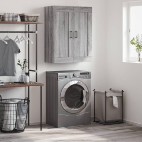 Sonoma gray engineered wood wall cabinet 69.5x34x90 cm by vidaXL, Sideboards - Ref: Foro24-830394, Price: 69,65 €, Discount: %