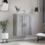 Armario de pared madera ingeniería gris Sonoma 69,5x34x90 cm de vidaXL, Aparadores - Ref: Foro24-830394, Precio: 69,56 €, Des...