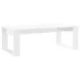 Glossy white engineered wood coffee table 102x50x35 cm by vidaXL, Coffee table - Ref: Foro24-823360, Price: 56,62 €, Discount: %