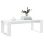 Glossy white engineered wood coffee table 102x50x35 cm by vidaXL, Coffee table - Ref: Foro24-823360, Price: 56,62 €, Discount: %