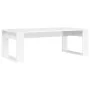 Glossy white engineered wood coffee table 102x50x35 cm by vidaXL, Coffee table - Ref: Foro24-823360, Price: 56,62 €, Discount: %