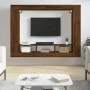 Brown oak engineered wood TV cabinet 152x22x113 cm by vidaXL, Closets and storage - Ref: Foro24-833729, Price: 94,22 €, Disco...