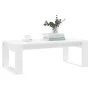 White engineered wood coffee table 102x50x35 cm by vidaXL, Coffee table - Ref: Foro24-823358, Price: 43,74 €, Discount: %
