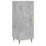 Betongraues Sperrholz-Sideboard 34,5 x 34 x 90 cm von vidaXL, Sideboards - Ref: Foro24-830424, Preis: 57,09 €, Rabatt: %