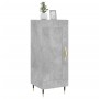Aparador de madera contrachapada gris hormigón 34,5x34x90 cm de vidaXL, Aparadores - Ref: Foro24-830424, Precio: 57,03 €