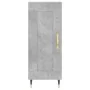 Concrete gray plywood sideboard 34.5x34x90 cm by vidaXL, Sideboards - Ref: Foro24-830424, Price: 56,40 €, Discount: %