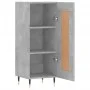 Betongraues Sperrholz-Sideboard 34,5 x 34 x 90 cm von vidaXL, Sideboards - Ref: Foro24-830424, Preis: 56,40 €, Rabatt: %