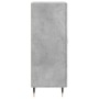 Betongraues Sperrholz-Sideboard 34,5 x 34 x 90 cm von vidaXL, Sideboards - Ref: Foro24-830424, Preis: 57,09 €, Rabatt: %