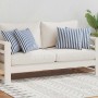 Cojines para exterior a rayas 45x45 cm azul marino 4 unidades
