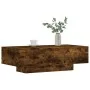 Smoked oak engineered wood coffee table 100x49.5x31cm by vidaXL, Coffee table - Ref: Foro24-833893, Price: 76,17 €, Discount: %