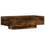 Couchtisch aus geräuchertem Eichenholzwerkstoff, 100 x 49,5 x 31 cm von vidaXL, Couchtisch - Ref: Foro24-833893, Preis: 71,23...