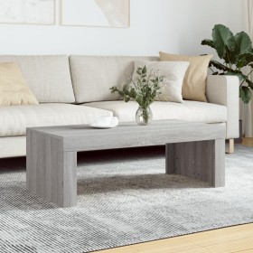 Sonoma gray engineered wood coffee table 102x50x36 cm by vidaXL, Coffee table - Ref: Foro24-823372, Price: 39,55 €, Discount: %