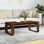 Engineered wood brown oak coffee table 102x50x35 cm by vidaXL, Coffee table - Ref: Foro24-823365, Price: 52,31 €, Discount: %