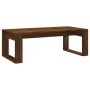 Engineered wood brown oak coffee table 102x50x35 cm by vidaXL, Coffee table - Ref: Foro24-823365, Price: 52,31 €, Discount: %