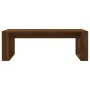 Engineered wood brown oak coffee table 102x50x35 cm by vidaXL, Coffee table - Ref: Foro24-823365, Price: 52,31 €, Discount: %