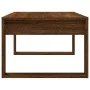 Engineered wood brown oak coffee table 102x50x35 cm by vidaXL, Coffee table - Ref: Foro24-823365, Price: 52,31 €, Discount: %