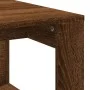 Engineered wood brown oak coffee table 102x50x35 cm by vidaXL, Coffee table - Ref: Foro24-823365, Price: 52,31 €, Discount: %