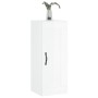 Glossy white engineered wood wall cabinet 34.5x34x90 cm by vidaXL, Sideboards - Ref: Foro24-830494, Price: 42,73 €, Discount: %