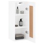 Glänzend weißer Wandschrank aus Holzwerkstoff, 34,5 x 34 x 90 cm von vidaXL, Sideboards - Ref: Foro24-830494, Preis: 42,73 €,...