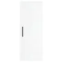 Glossy white engineered wood wall cabinet 34.5x34x90 cm by vidaXL, Sideboards - Ref: Foro24-830526, Price: 55,30 €, Discount: %