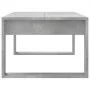 Concrete gray engineered wood coffee table 102x50x35 cm by vidaXL, Coffee table - Ref: Foro24-823362, Price: 43,02 €, Discoun...