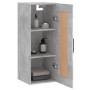 Betongrauer Wandschrank aus Holzwerkstoff, 34,5 x 34 x 90 cm von vidaXL, Sideboards - Ref: Foro24-830528, Preis: 48,90 €, Rab...