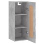 Betongrauer Wandschrank aus Holzwerkstoff, 34,5 x 34 x 90 cm von vidaXL, Sideboards - Ref: Foro24-830528, Preis: 48,90 €, Rab...