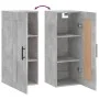 Betongrauer Wandschrank aus Holzwerkstoff, 34,5 x 34 x 90 cm von vidaXL, Sideboards - Ref: Foro24-830528, Preis: 48,32 €, Rab...