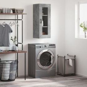 Concrete gray wall cabinet 34.5x34x90 cm by vidaXL, Sideboards - Ref: Foro24-828920, Price: 52,38 €, Discount: %