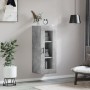 Armario de pared gris hormigón 34,5x34x90 cm de vidaXL, Aparadores - Ref: Foro24-828920, Precio: 52,31 €, Descuento: %