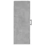 Armario de pared gris hormigón 34,5x34x90 cm de vidaXL, Aparadores - Ref: Foro24-828920, Precio: 51,74 €, Descuento: %