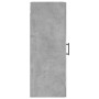Armario de pared gris hormigón 34,5x34x90 cm de vidaXL, Aparadores - Ref: Foro24-828920, Precio: 52,31 €, Descuento: %
