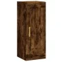 Smoked oak engineered wood wall cabinet 34.5x34x90 cm by vidaXL, Sideboards - Ref: Foro24-830489, Price: 48,17 €, Discount: %