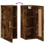 Wandschrank aus geräuchertem Eichenholzwerkstoff, 34,5 x 34 x 90 cm von vidaXL, Sideboards - Ref: Foro24-830489, Preis: 48,76...